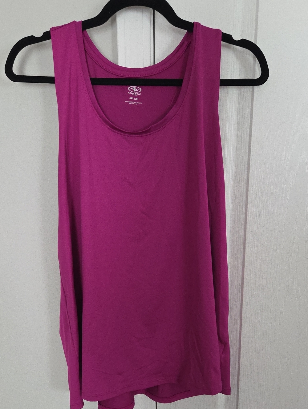 Athletic Works Women's Bright Magenta Scoop Neck Tank